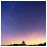 slides/The Earths vortex.jpg halnaker windmill west sussex night south downs national park winter stars pole north fence dark cold earth north pole The Earths vortex